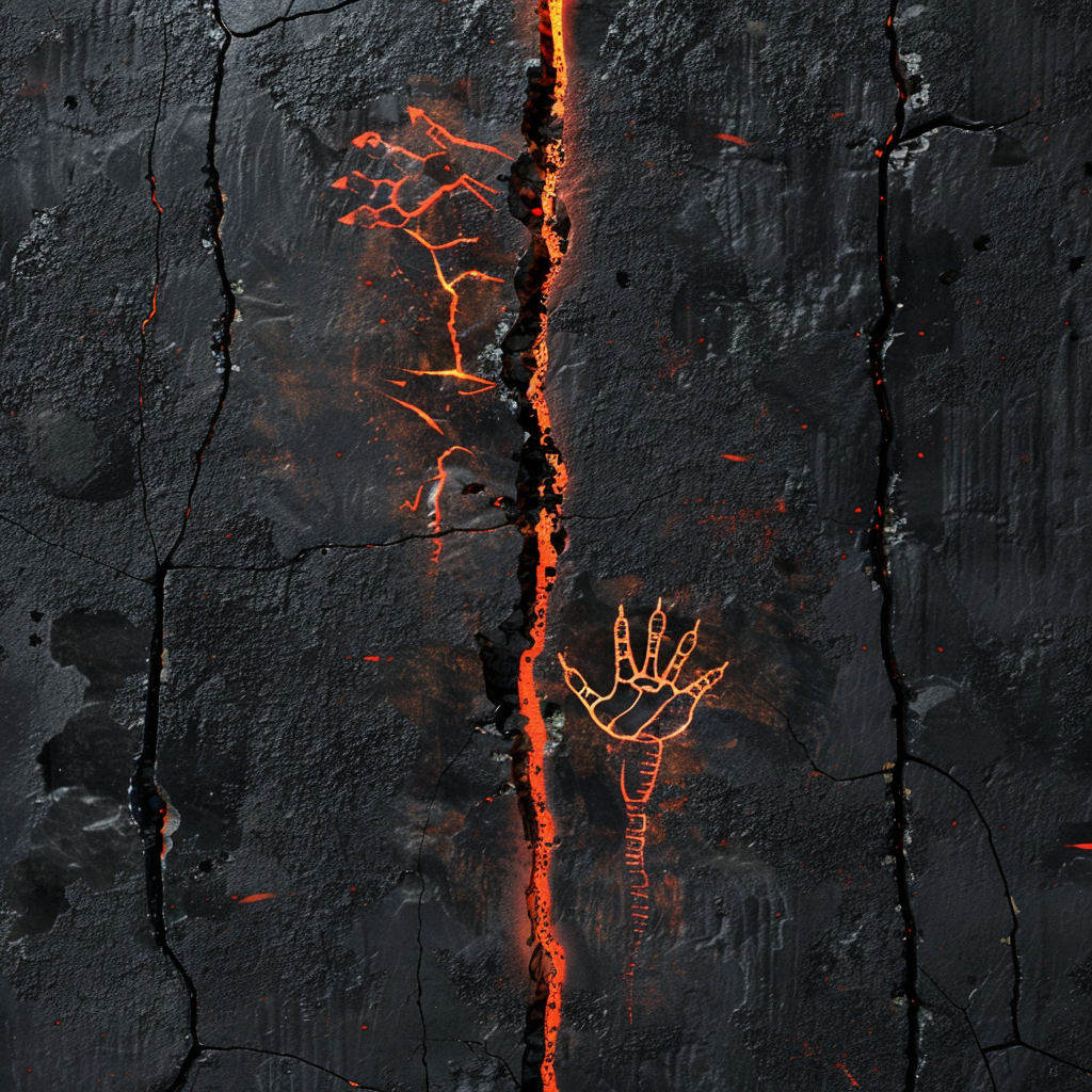 Rea Lee Thea realeethea two red orange light lines going upright from a po e211036d 342a 4b4a 974e 4a6f6fc25044 3